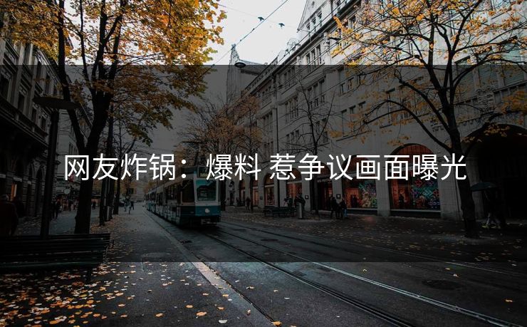 网友炸锅：爆料 惹争议画面曝光